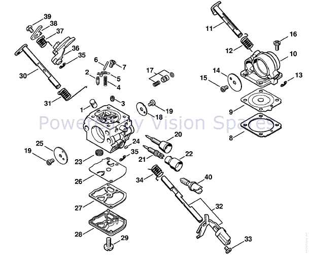 stihl ms171 parts diagram