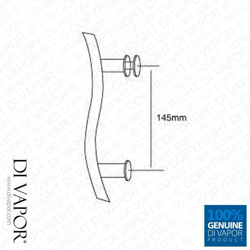 replacement shower door parts diagram