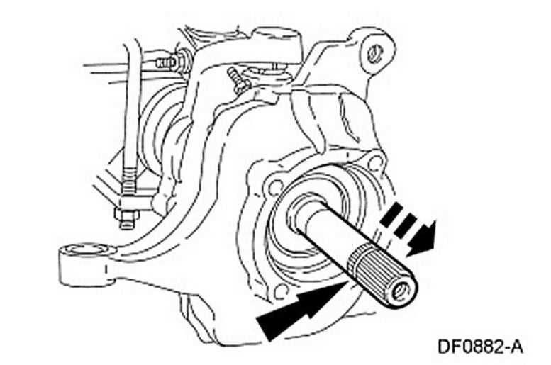 super duty ford f250 front axle parts diagram