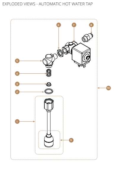 water tap parts diagram