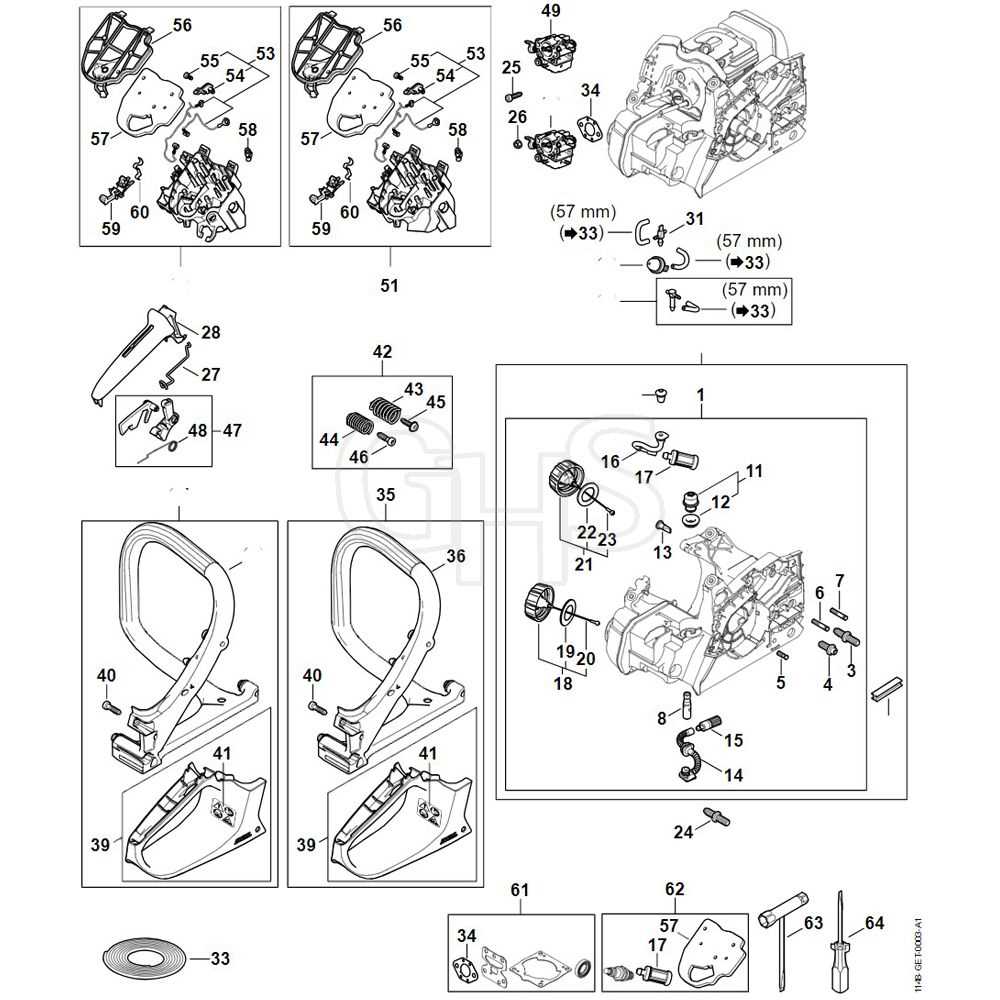 stihl 020 av chainsaw parts diagram