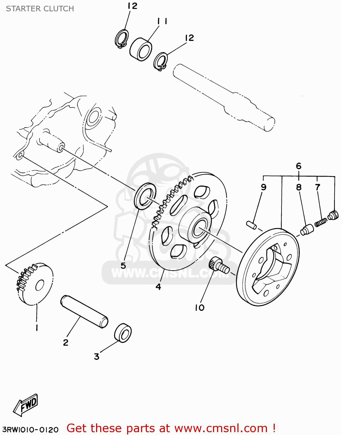 xt225 parts diagram