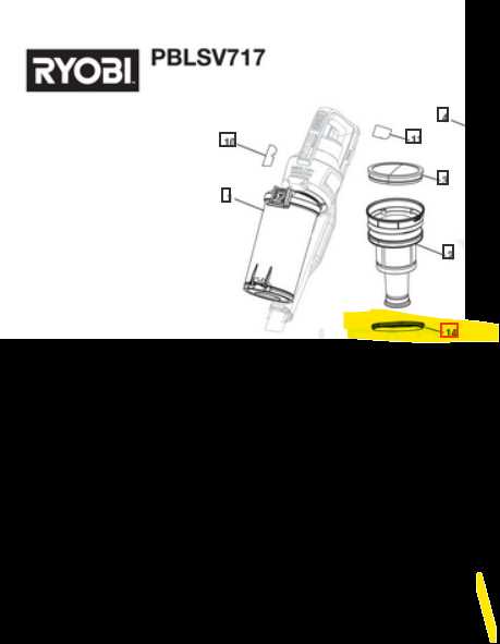 ryobi pblsv717 parts diagram