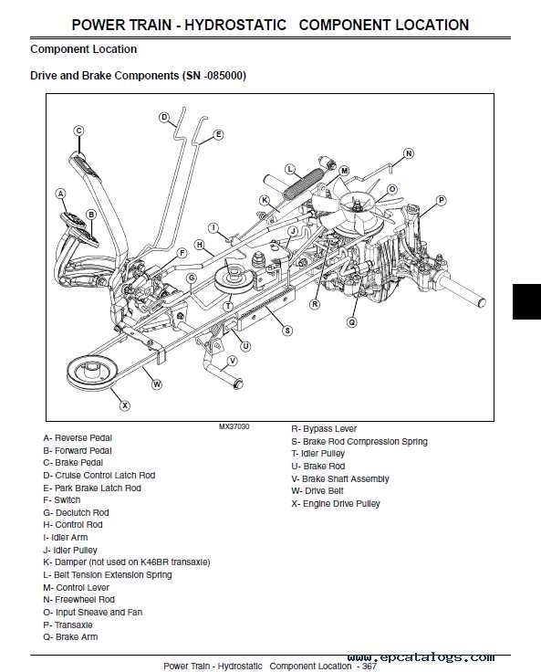 x300 john deere parts diagram