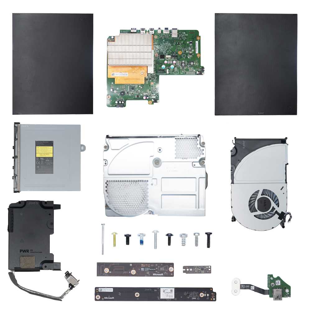 xbox controller parts diagram