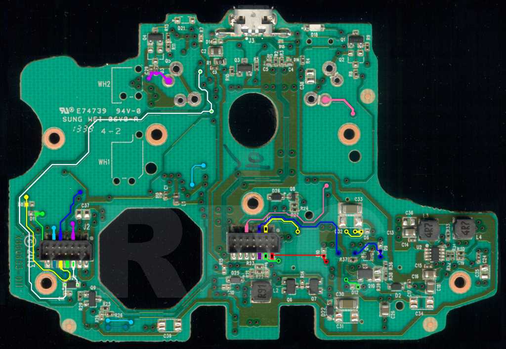 xbox one x parts diagram