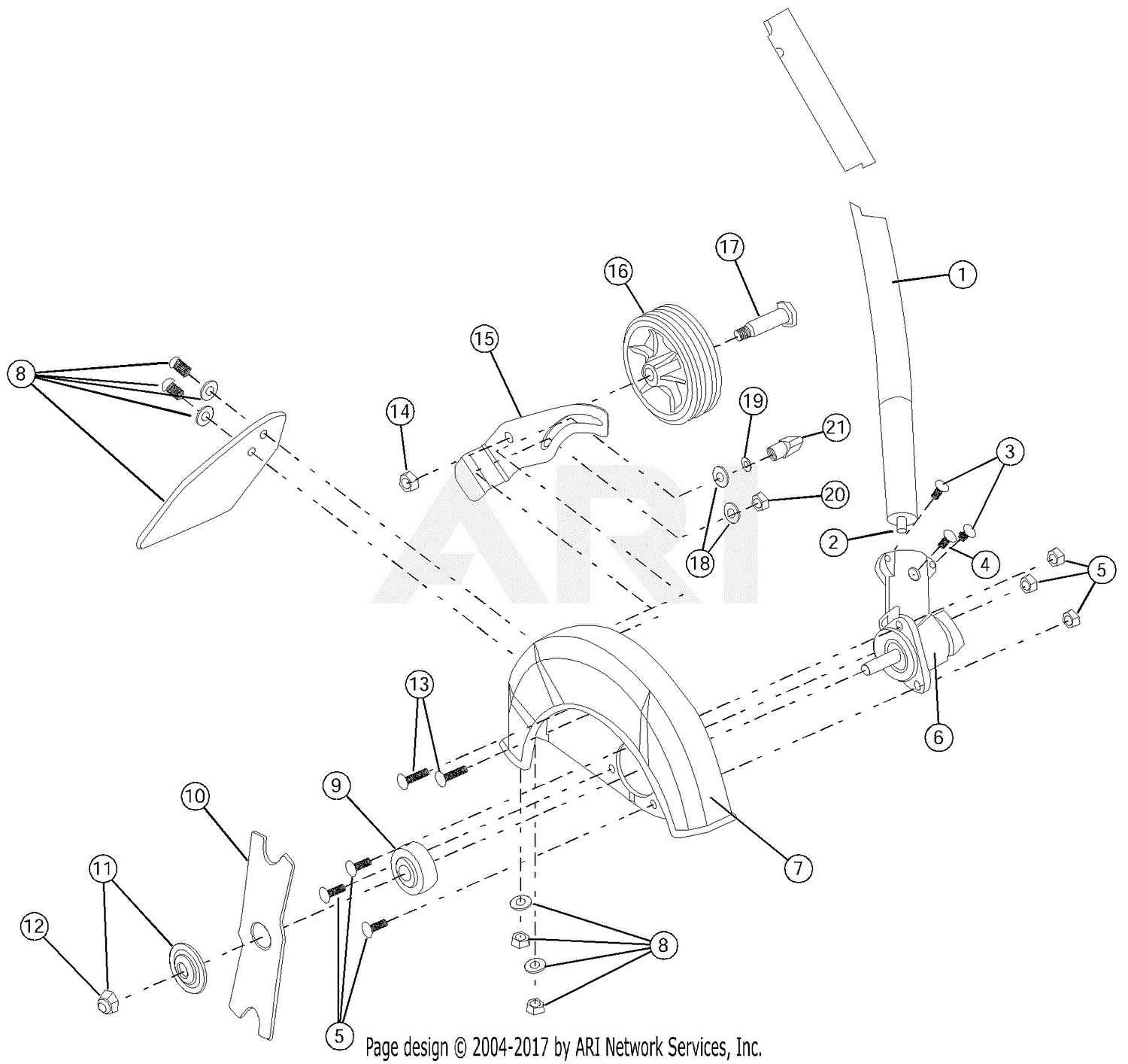 troy bilt trimmer parts diagram