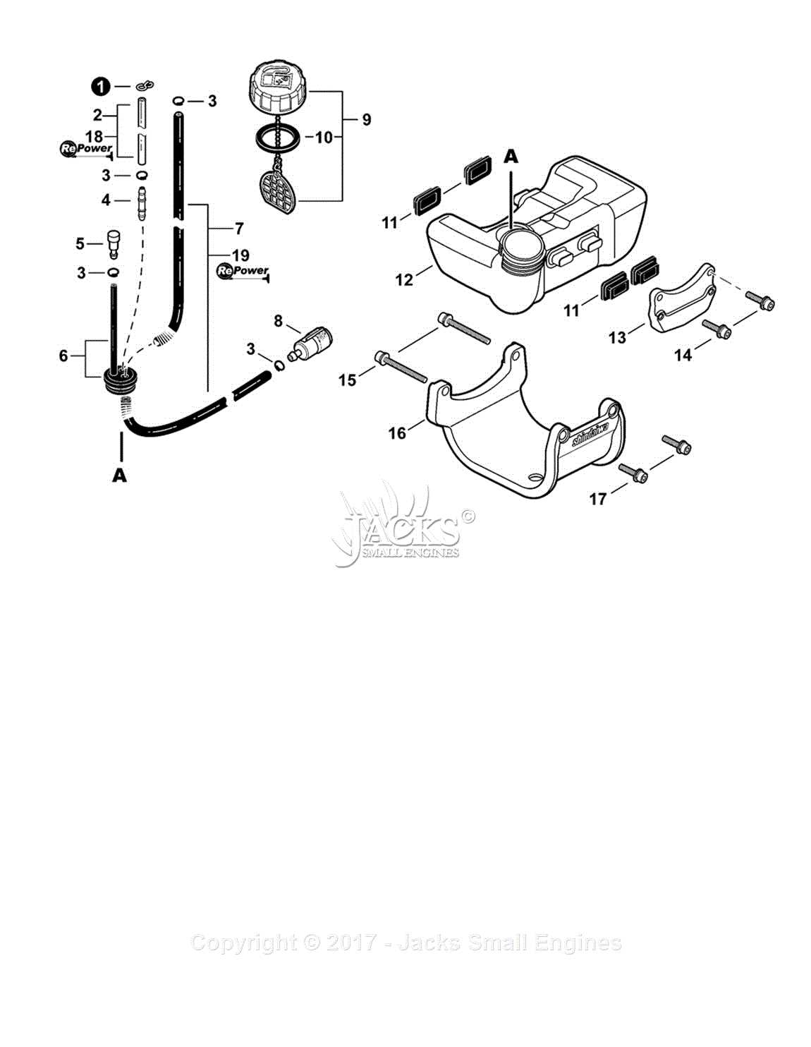 shindaiwa t282 parts diagram