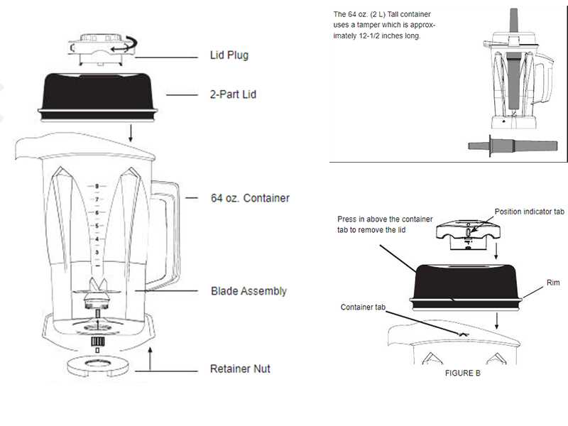 vitamix vm0103 parts diagram