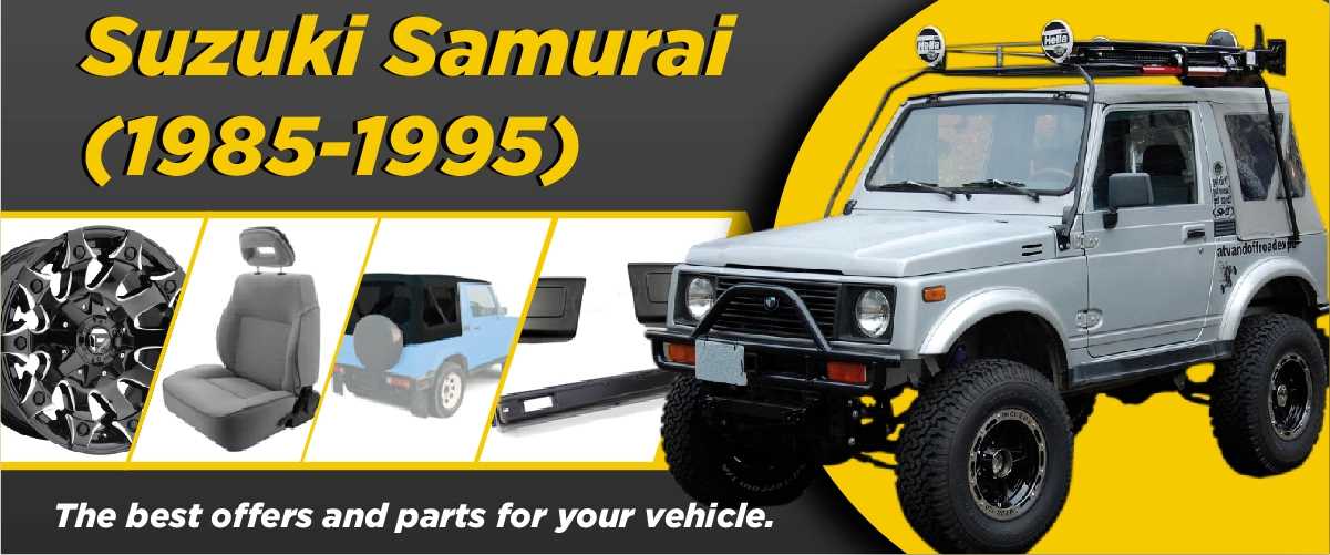 suzuki samurai body parts diagram