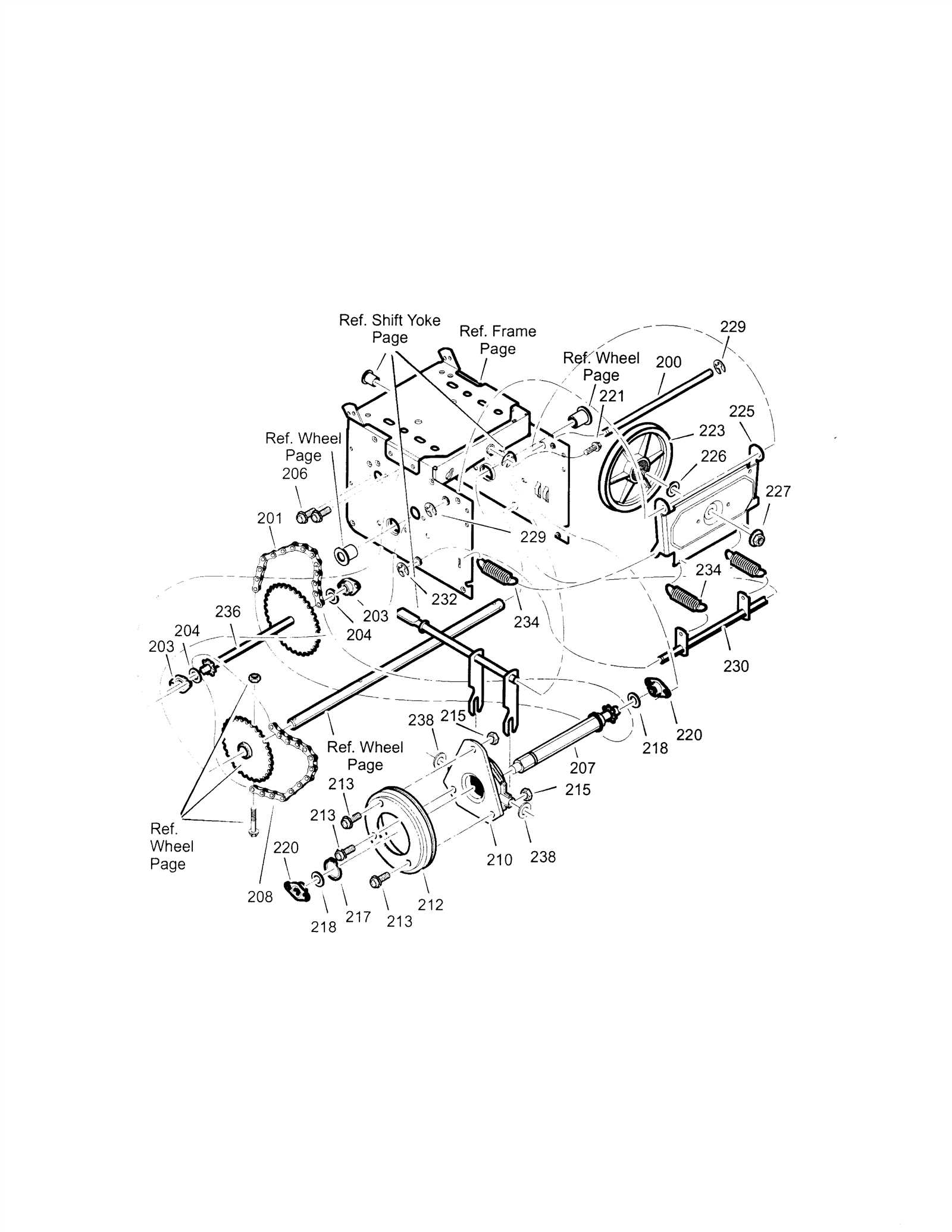 sears craftsman snowblower parts diagram