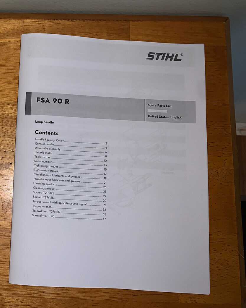 stihl fs 130 r parts diagram