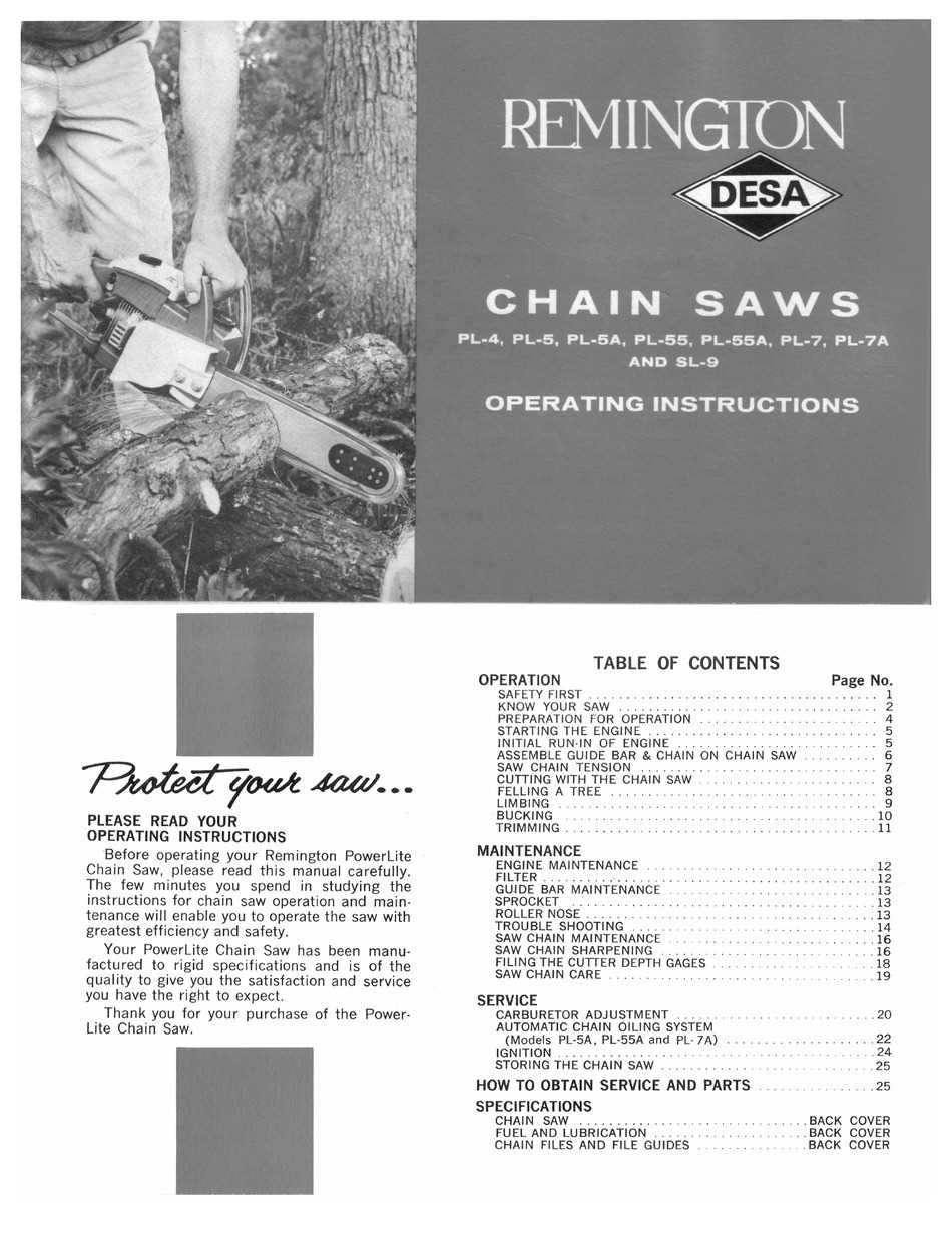 remington electric chainsaw parts diagram