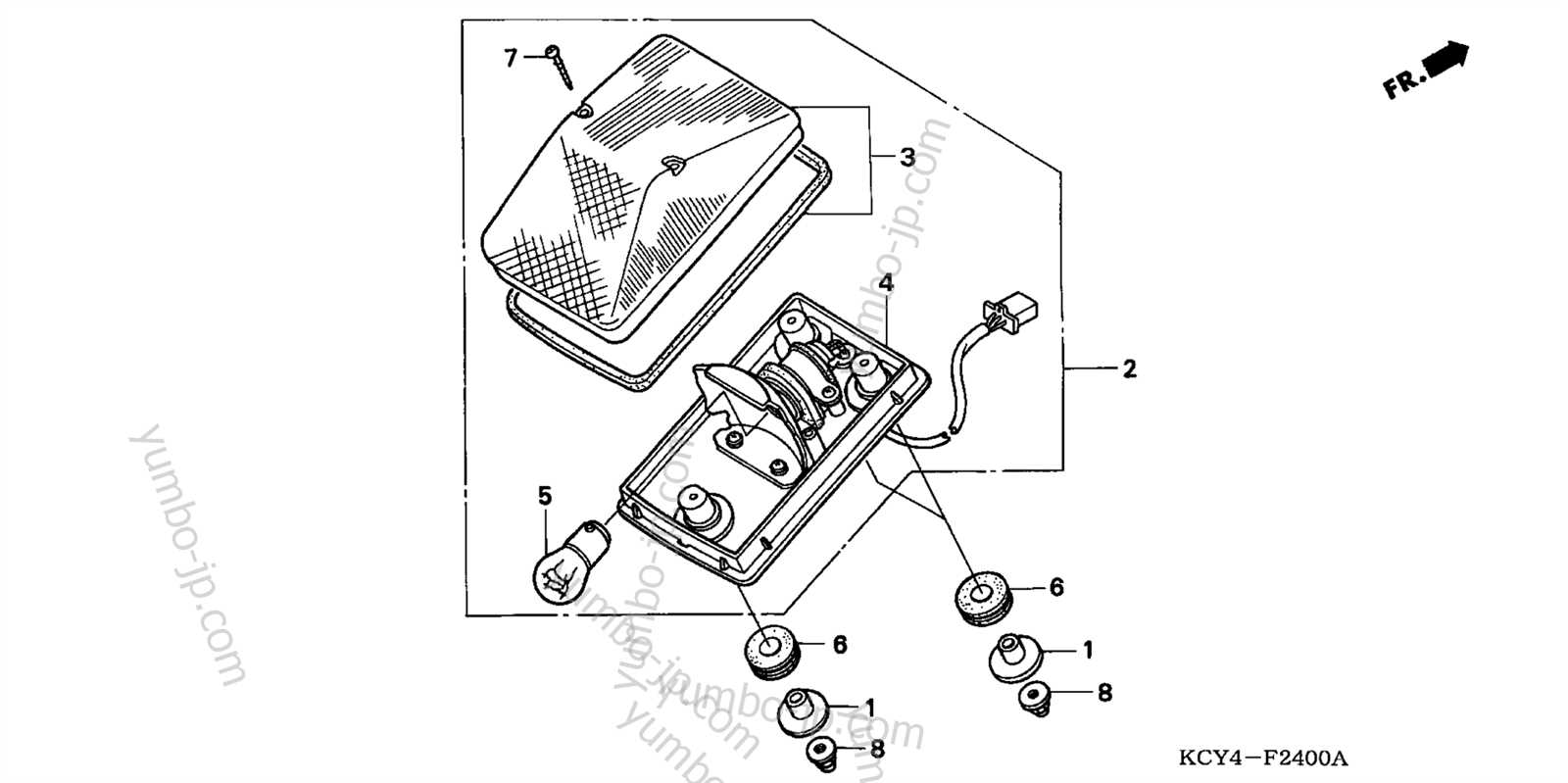 xr400 parts diagram