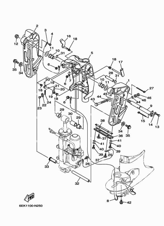 yamaha f115 parts diagram