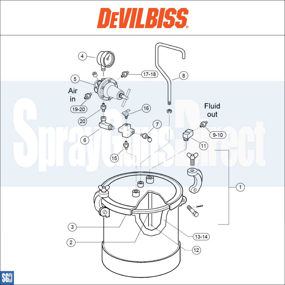 tank parts diagram