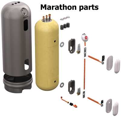 rheem electric water heater parts diagram