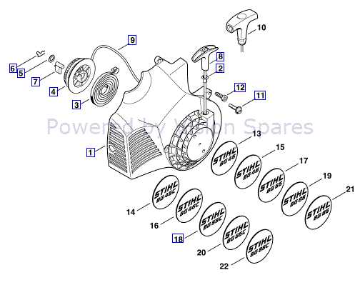 stihl bg 55 parts diagram