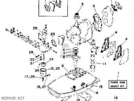 yamaha 15 hp parts diagram