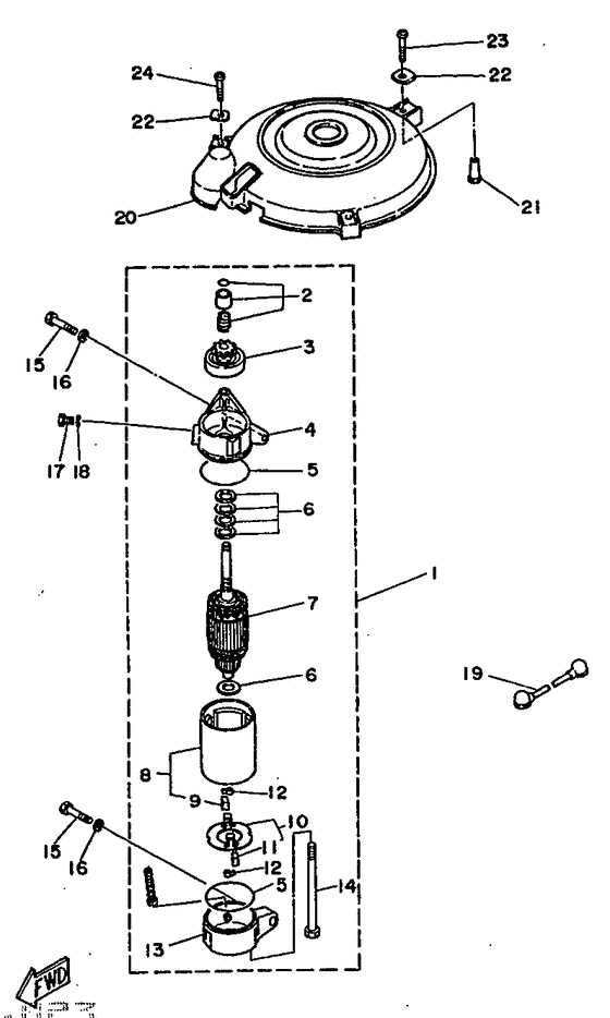 yamaha 50 hp outboard parts diagram