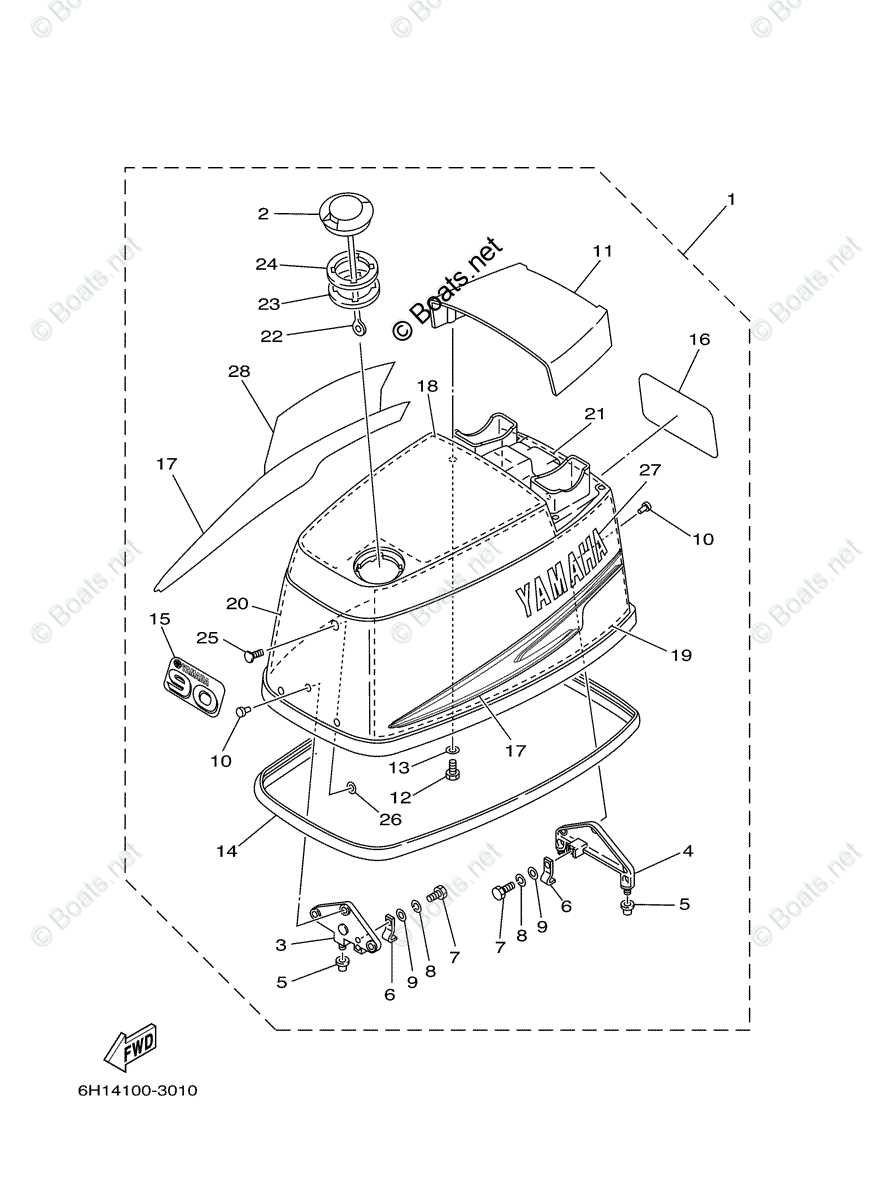 yamaha 90tlr parts diagram