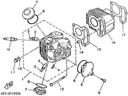 yamaha atv parts diagram