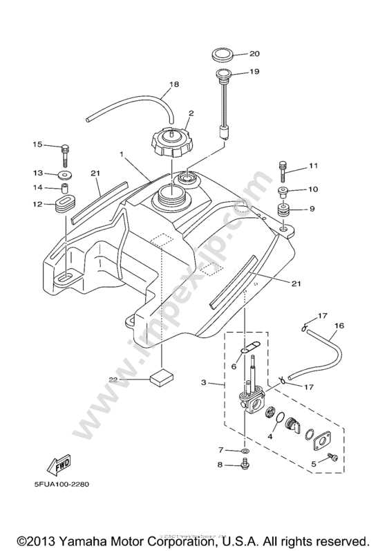 yamaha big bear 400 parts diagram