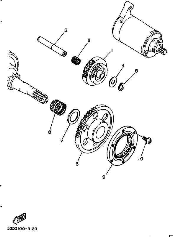 yamaha big bear 400 parts diagram