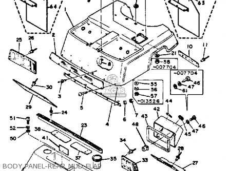 yamaha g1 golf cart parts diagram