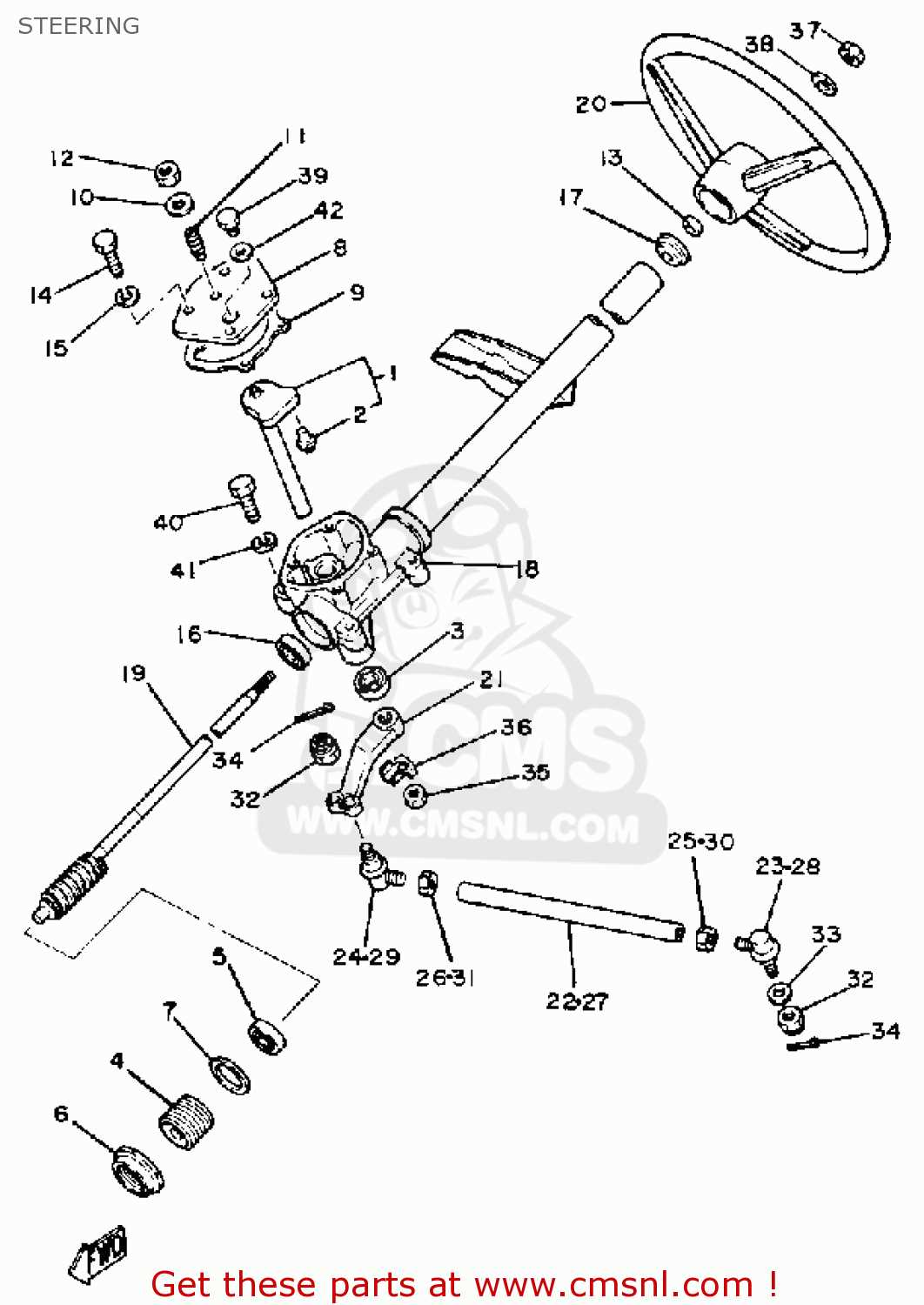 yamaha g1 parts diagram