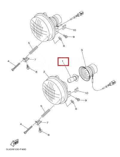 yamaha grizzly 600 parts diagram