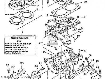 yamaha jet ski parts diagram