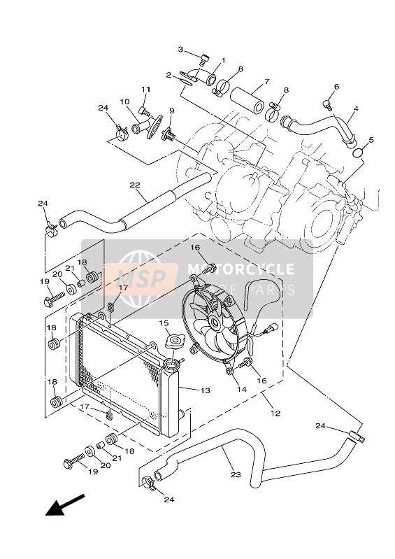 yamaha kodiak 450 parts diagram