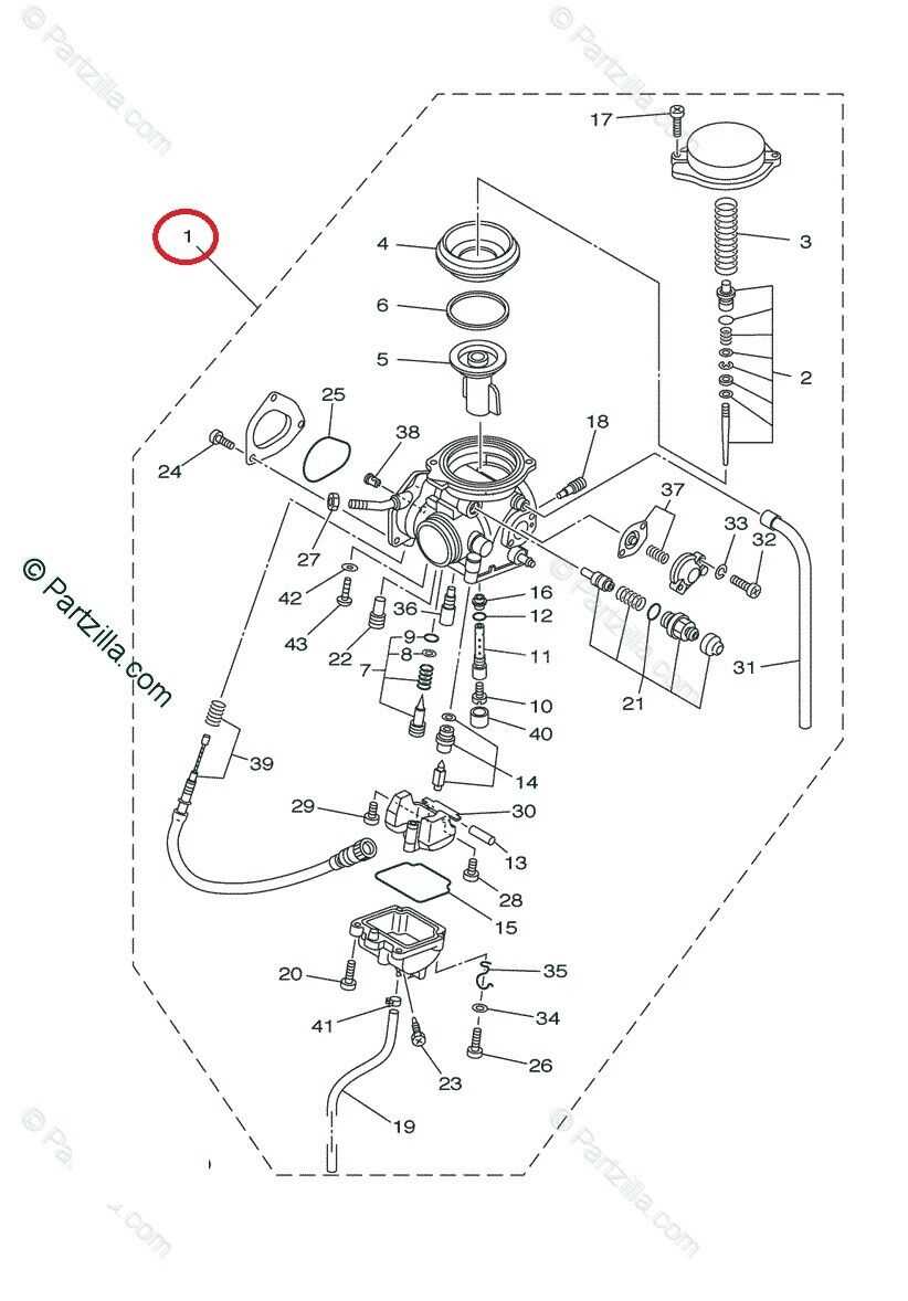 yamaha kodiak 450 parts diagram