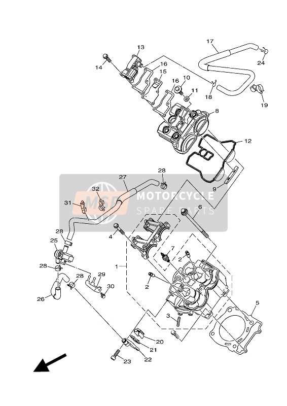 yamaha kodiak 700 parts diagram