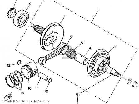 yamaha moto 4 parts diagram