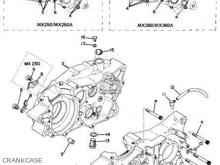 yamaha mz360 parts diagram