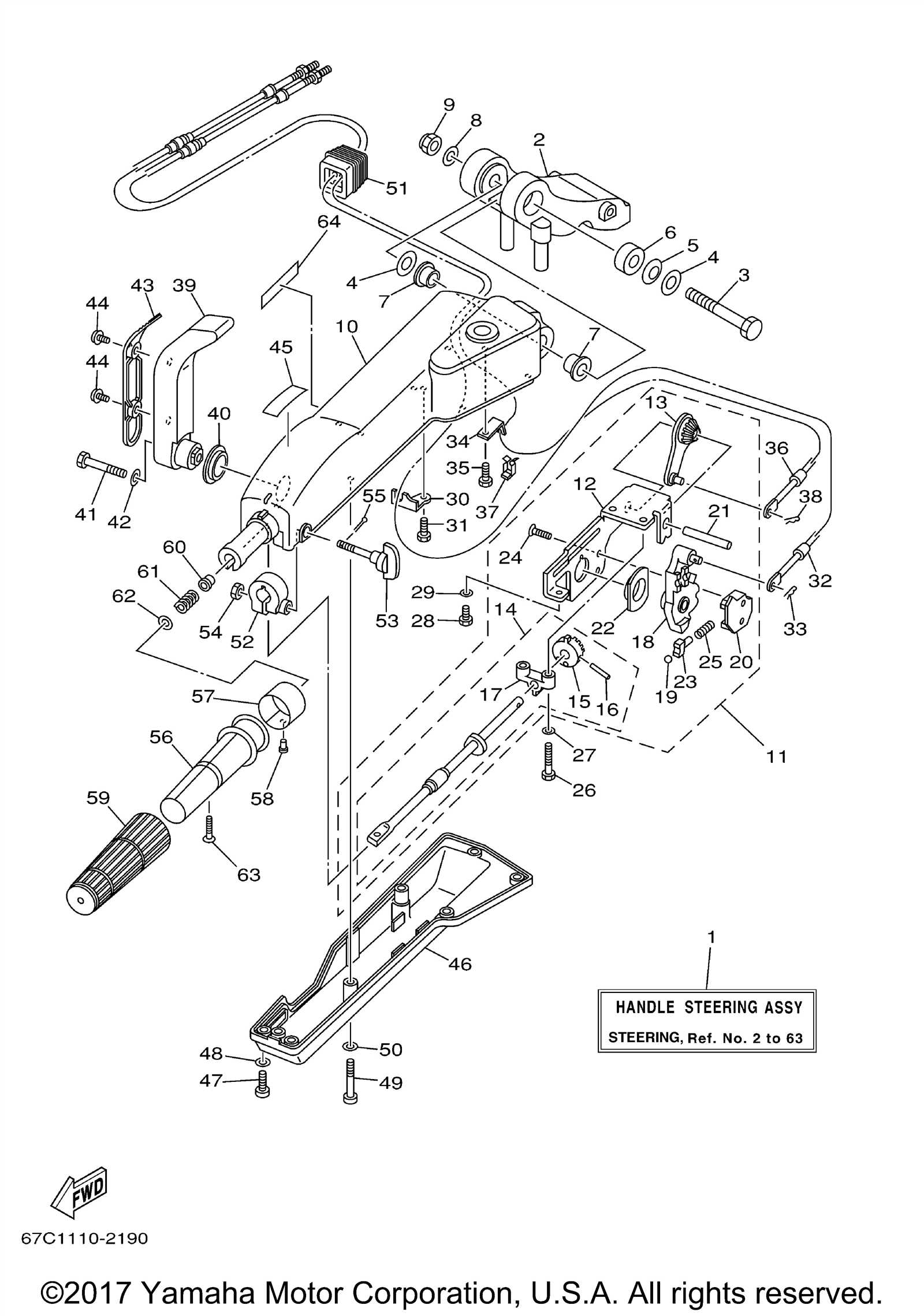 yamaha parts diagram outboard