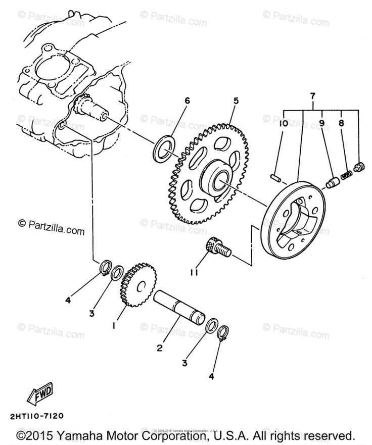 yamaha timberwolf 250 parts diagram