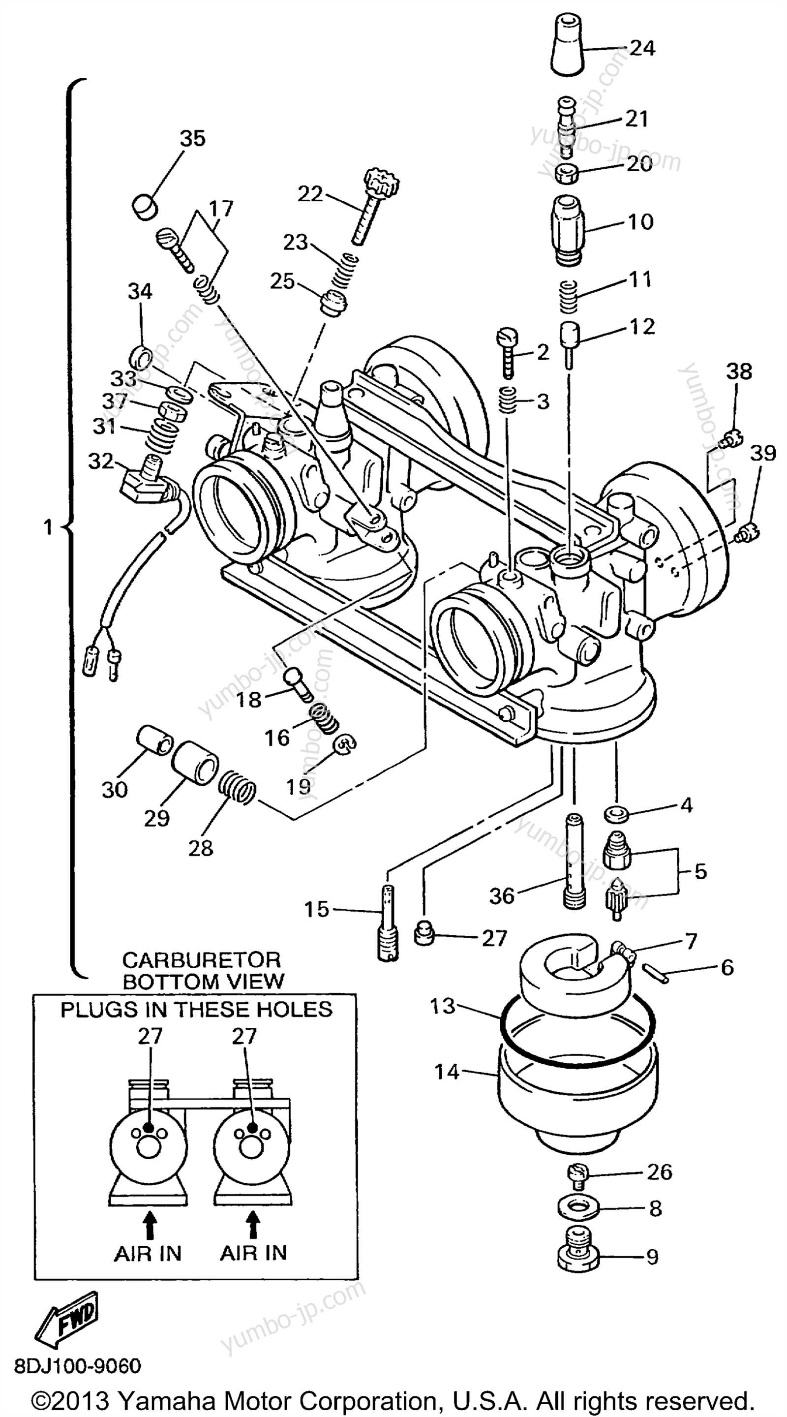 yamaha venture parts diagram