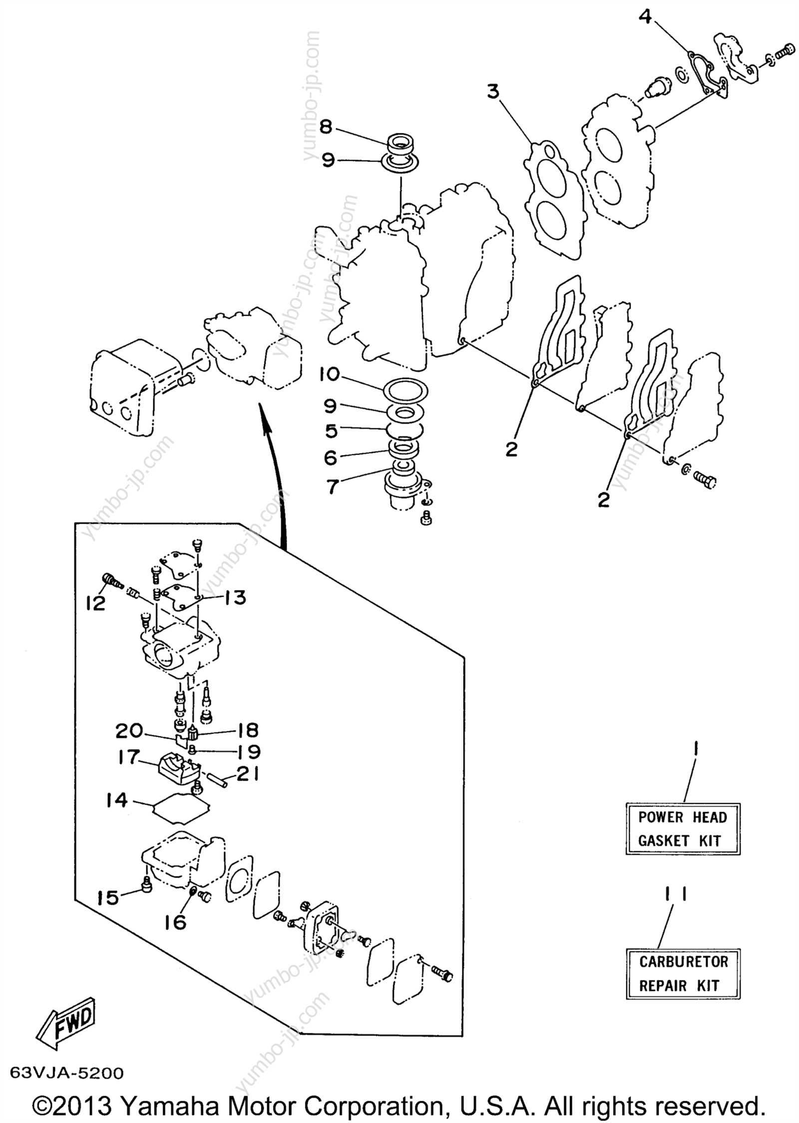 yamaha yz250f parts diagram