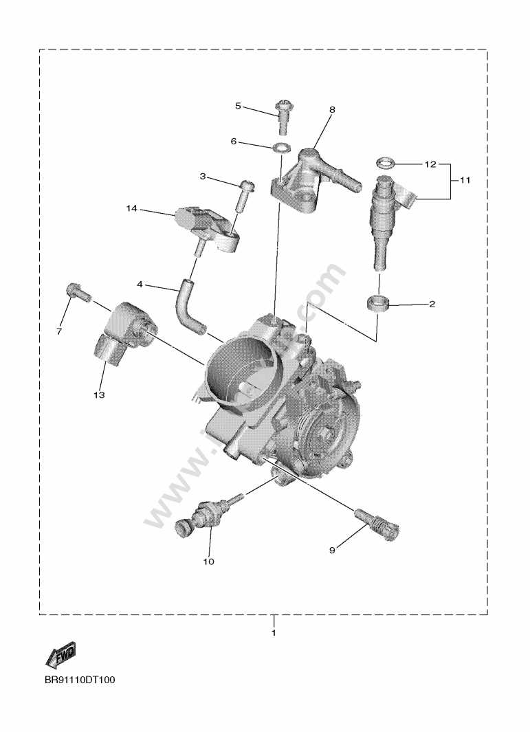 yamaha yz250f parts diagram