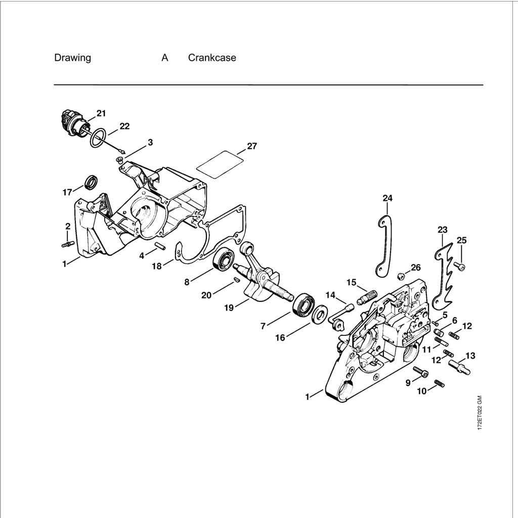 stihl ms 250 parts diagram