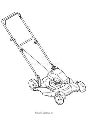 yard machine push lawn mower parts diagram