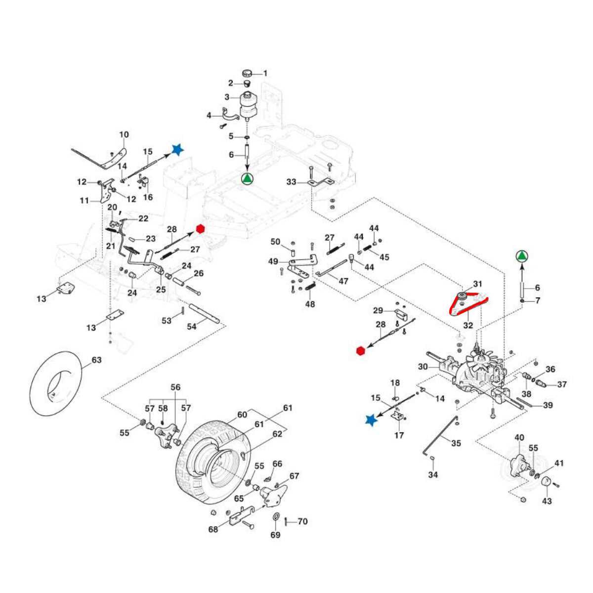 yardman lawn mower parts diagram