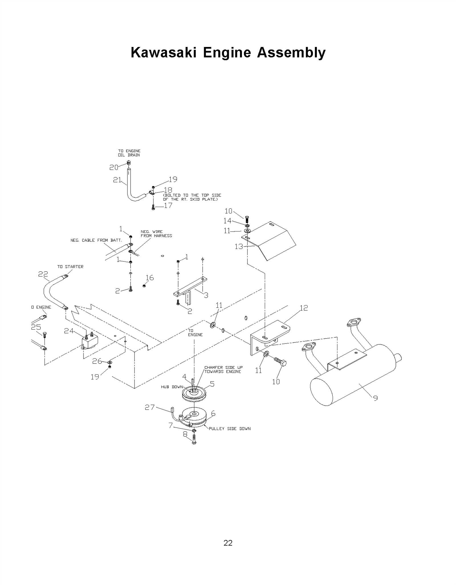 yazoo kees parts diagram