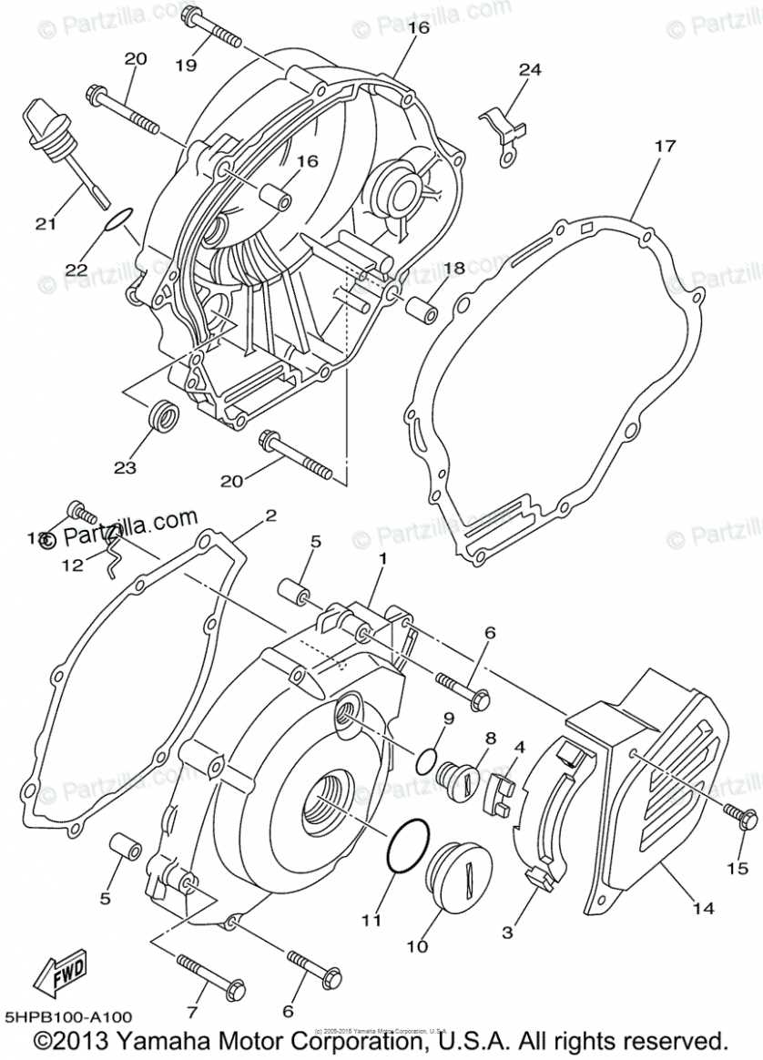 yamaha ma190 parts diagram