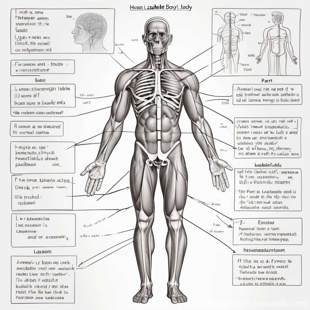 parts of body diagram