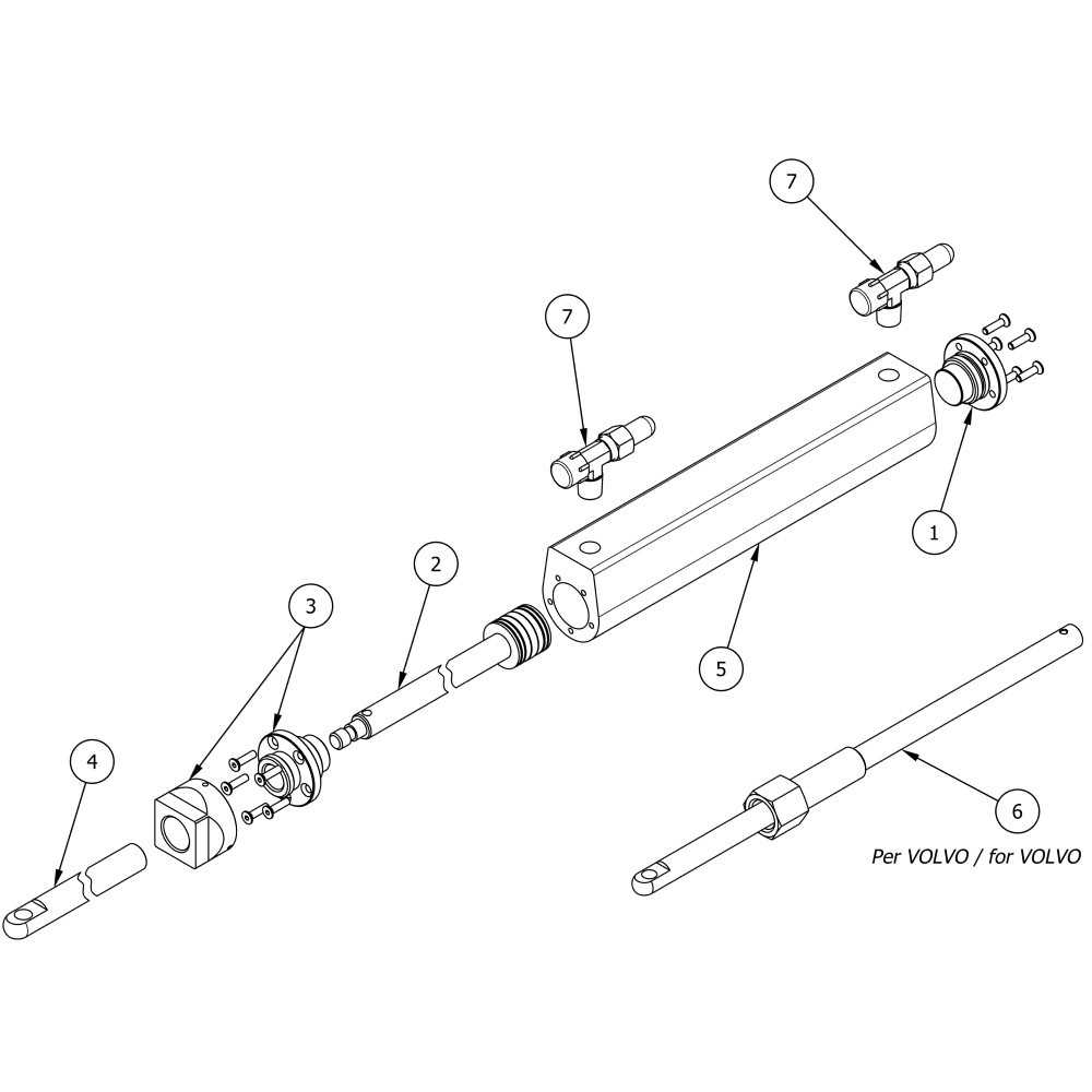 teleflex steering parts diagram