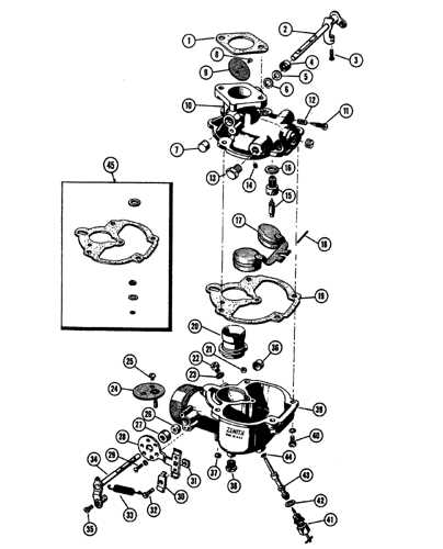 zenith carburetor parts diagram